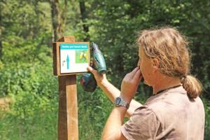 Nova urejena pot v Krajinskem parku Rački ribniki-Požeg 5